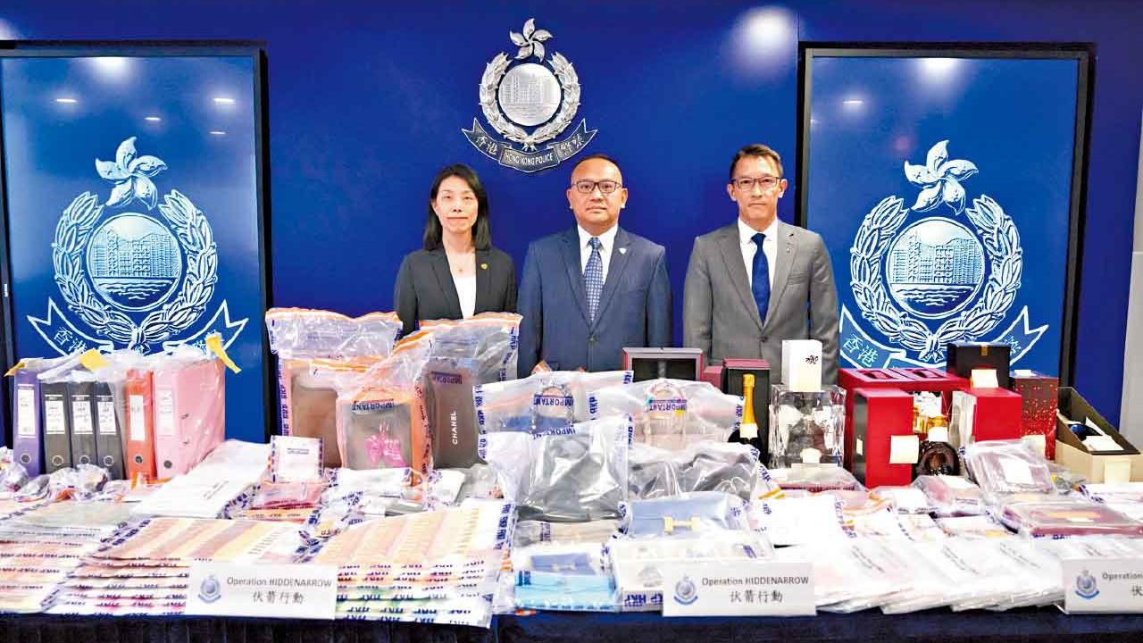 涉洗400億黑錢呃10億貸款 新義安「細B」落網 82人被捕