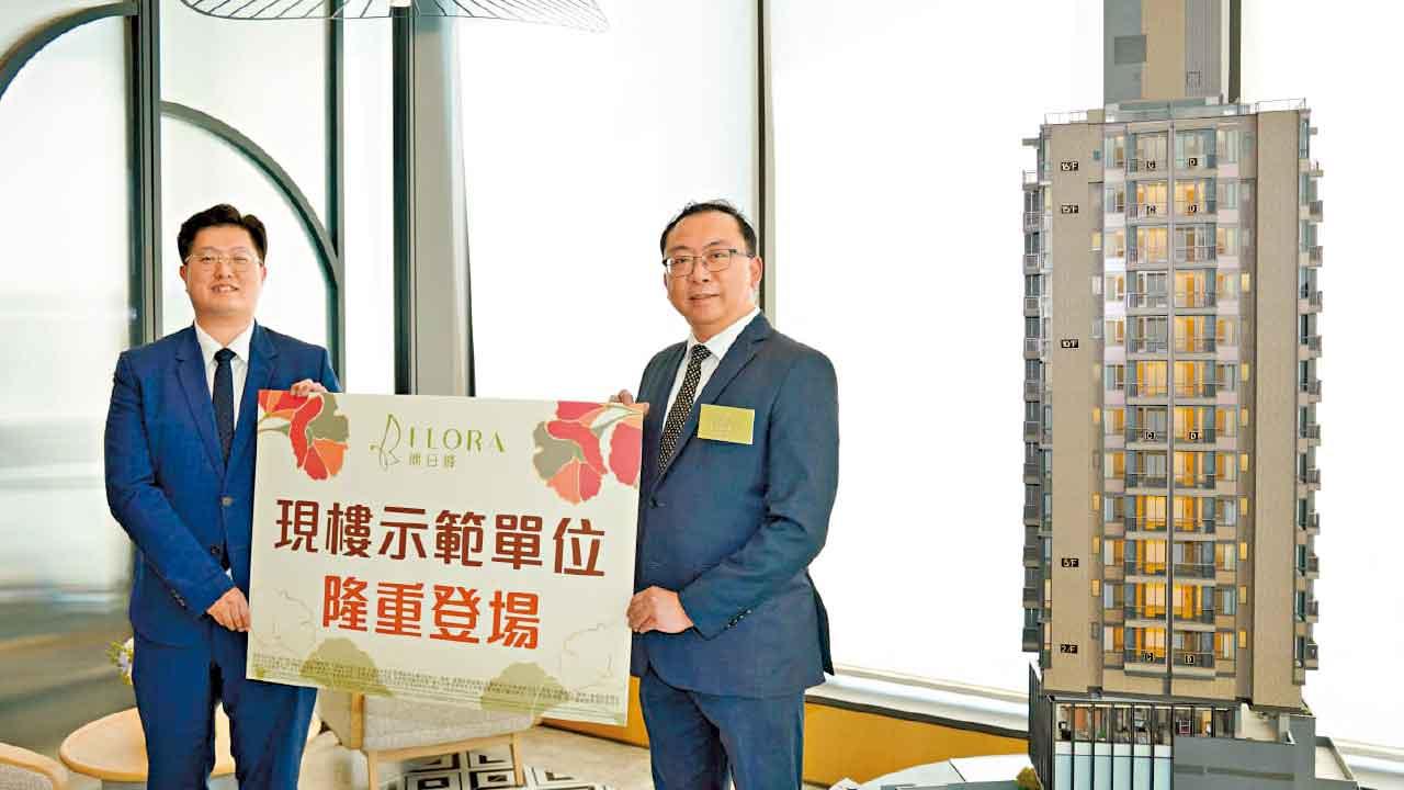 設3個現樓示位 朗日峰售價參考朗天峰