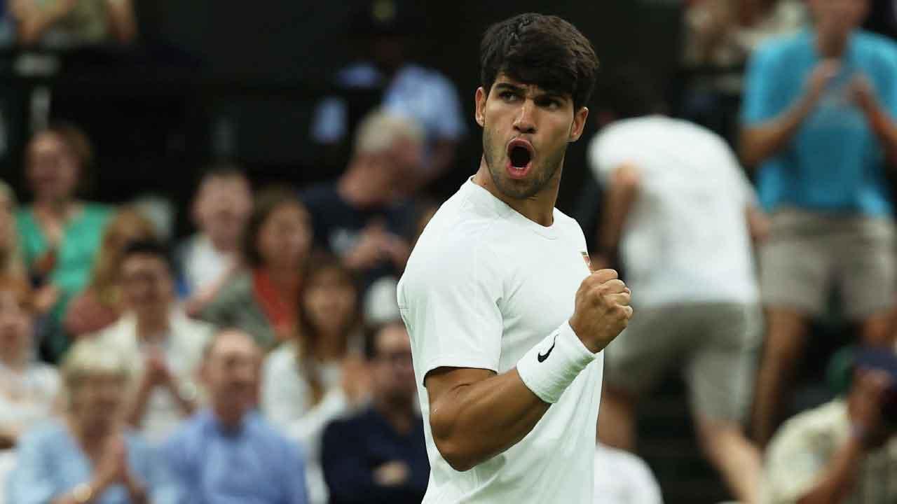 溫網｜輕鬆入4強 艾卡拉斯：信心高漲