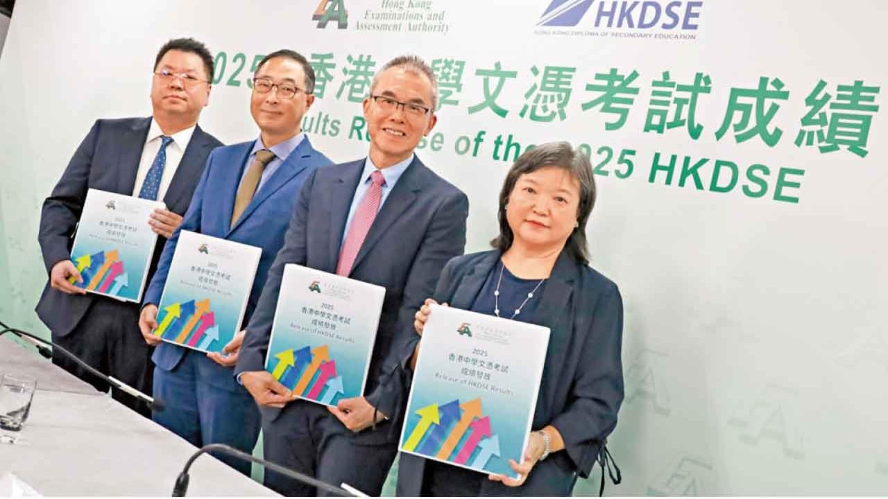 文憑試放榜逾1.6萬人考獲八大入學最低要求 誕16狀元創新高 一考生成終極狀元