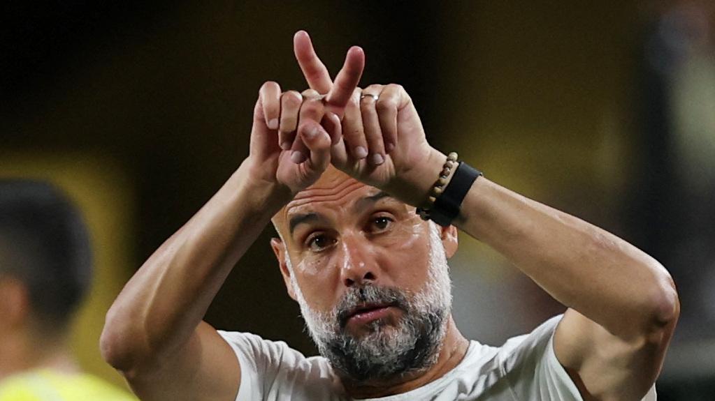 曼城主帥哥迪奧拿。(路透社)