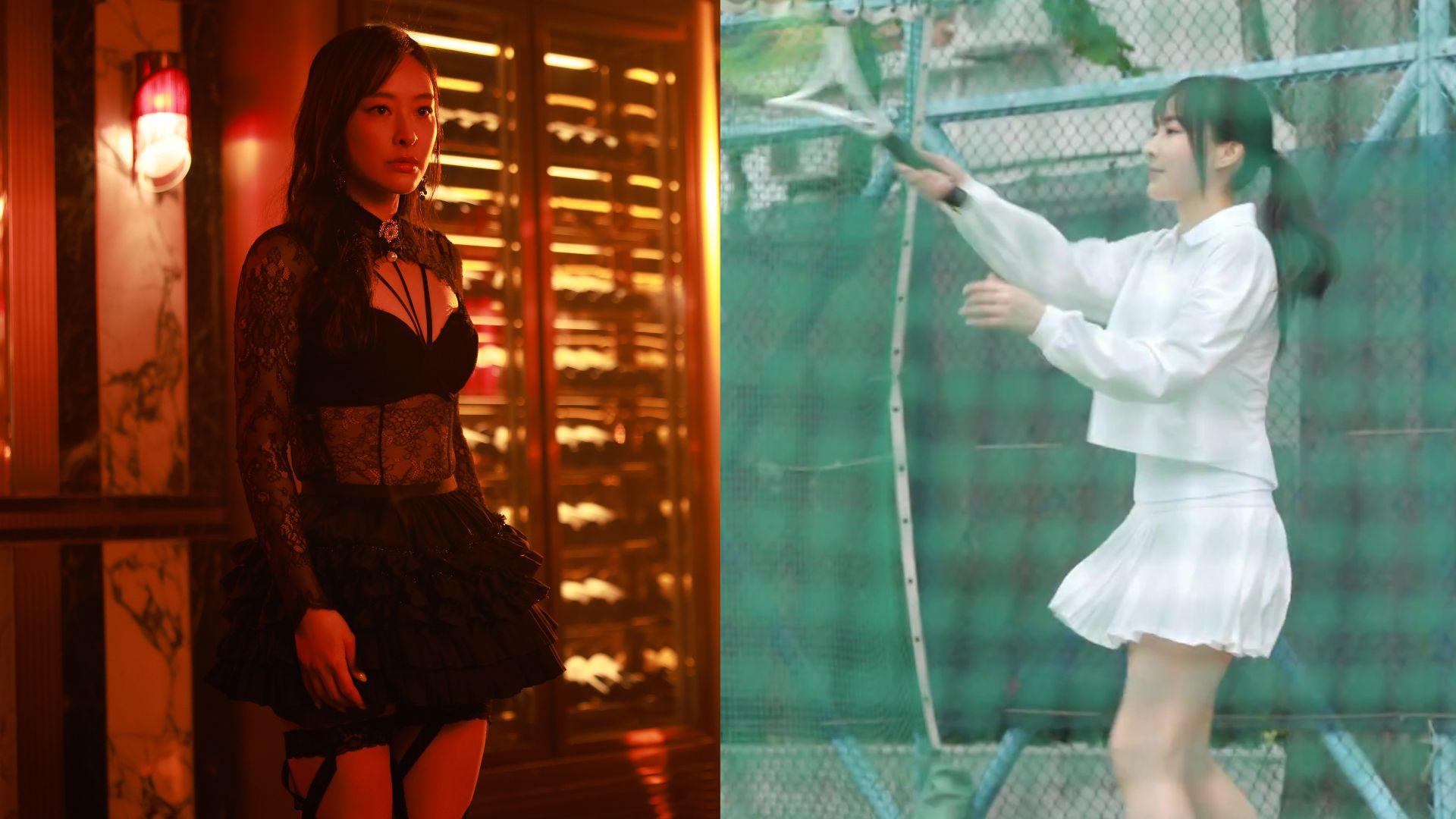 執法者們｜陳瀅成功減磅施展黑絲誘惑 馬尾網球少女look夠省鏡