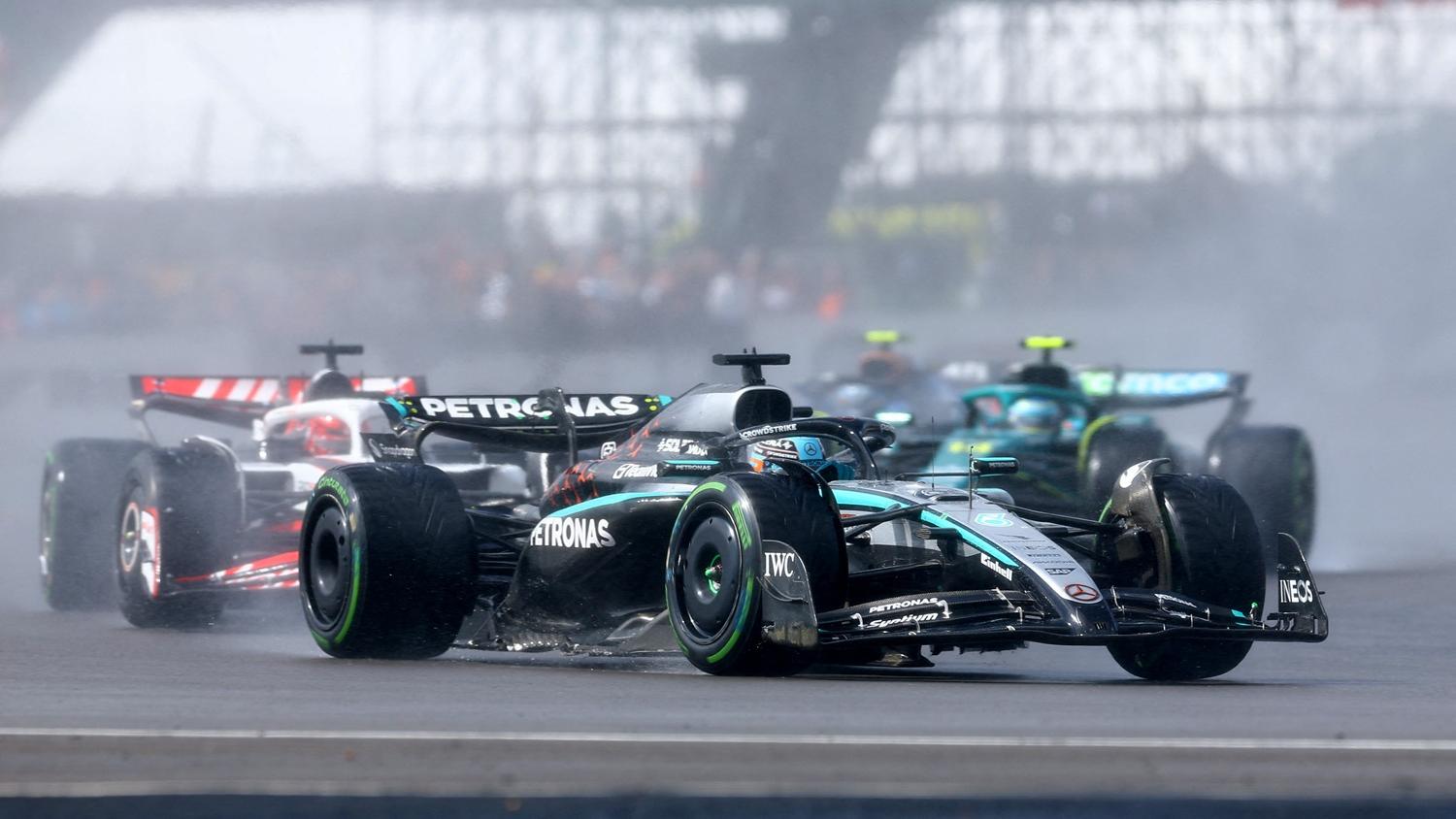 一級方程式賽車。(路透社)