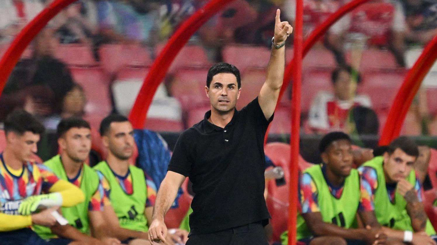 阿仙奴主帥阿迪達。(路透社)