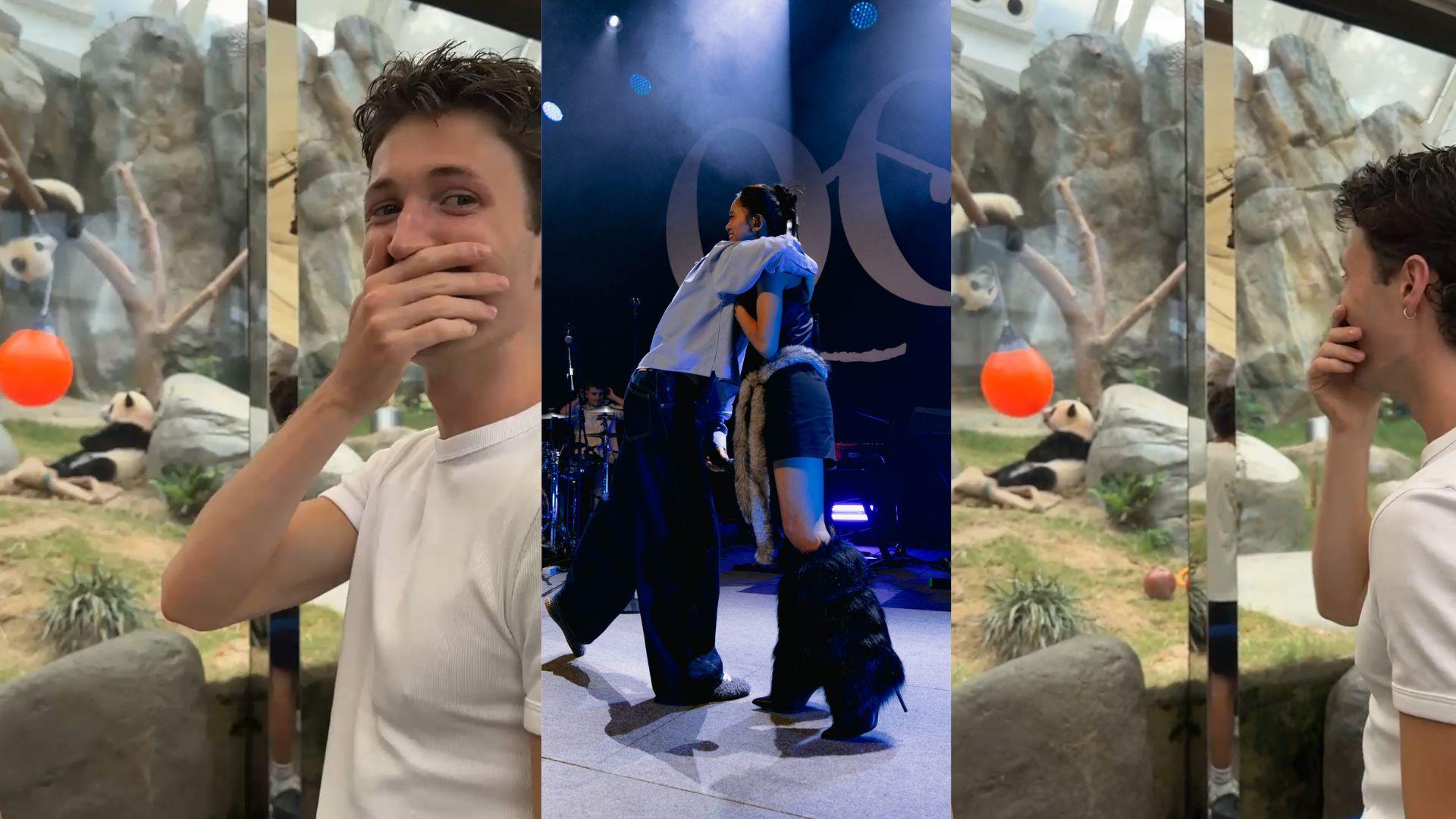 英國創作歌手Henry Moodie重臨香港開個唱 抽空遊覽被新生大熊貓萌倒