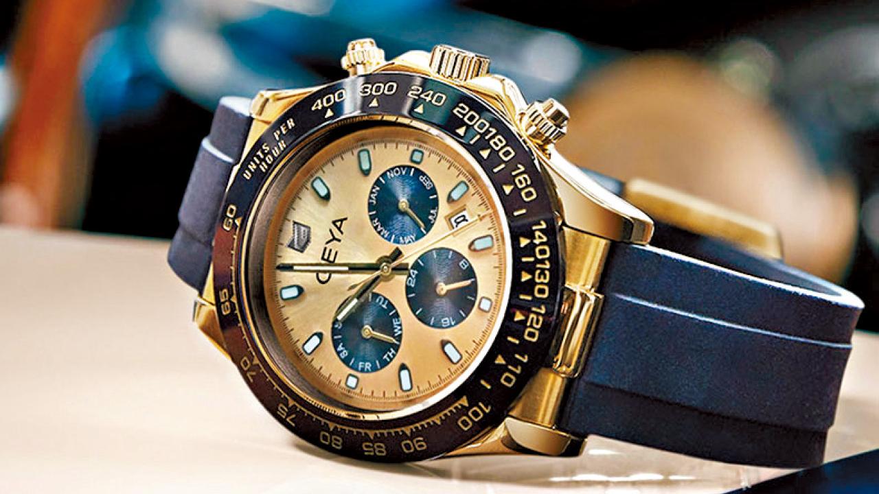 時間的優雅詮釋 GEYA男士腕錶系列 高性能實用兼備