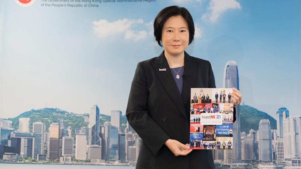 投資推廣署署長劉凱旋。(政府新聞處圖)