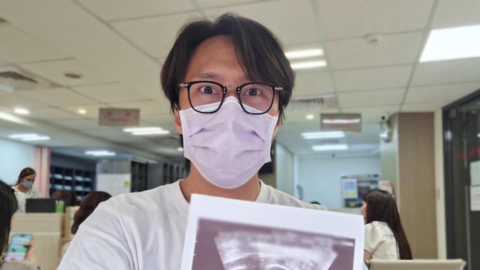 張啟樂開心宣布愛妻懷孕　曬超聲波相稱：完全是意外驚喜！