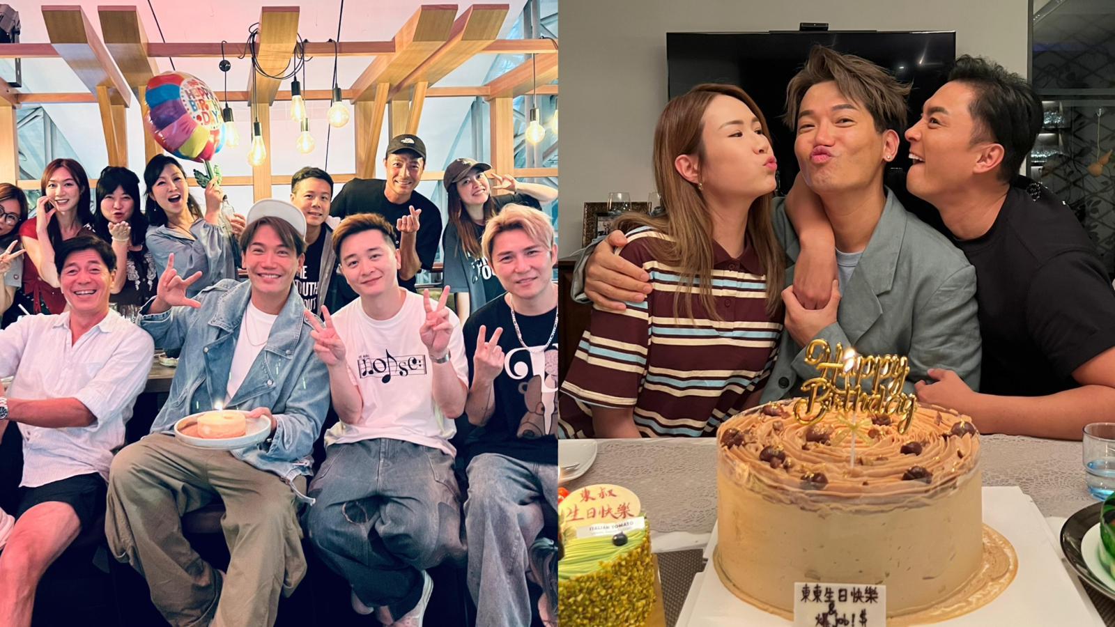 黃建東44歲生日派對星光熠熠 答謝楊明莊思明送上呢份驚喜