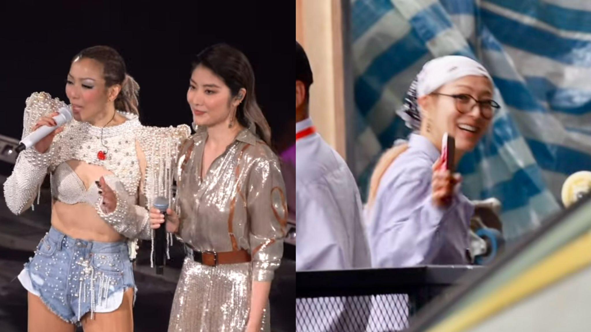 陳慧琳演唱會｜鄭秀文被直擊現身紅館綵排 任Kelly頭場嘉賓相隔六年再同台