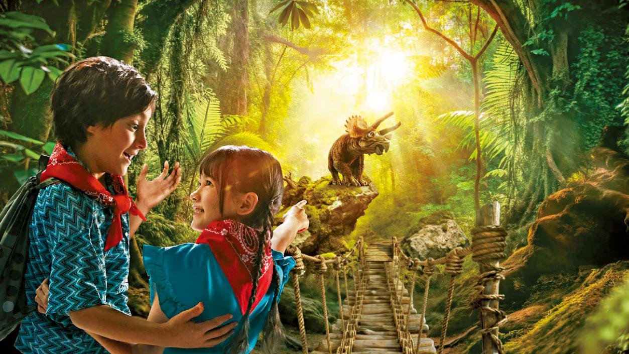 挑戰勇氣極限 探索夏日可能性 沖繩北侏羅紀恐龍主題樂園JUNGLIA