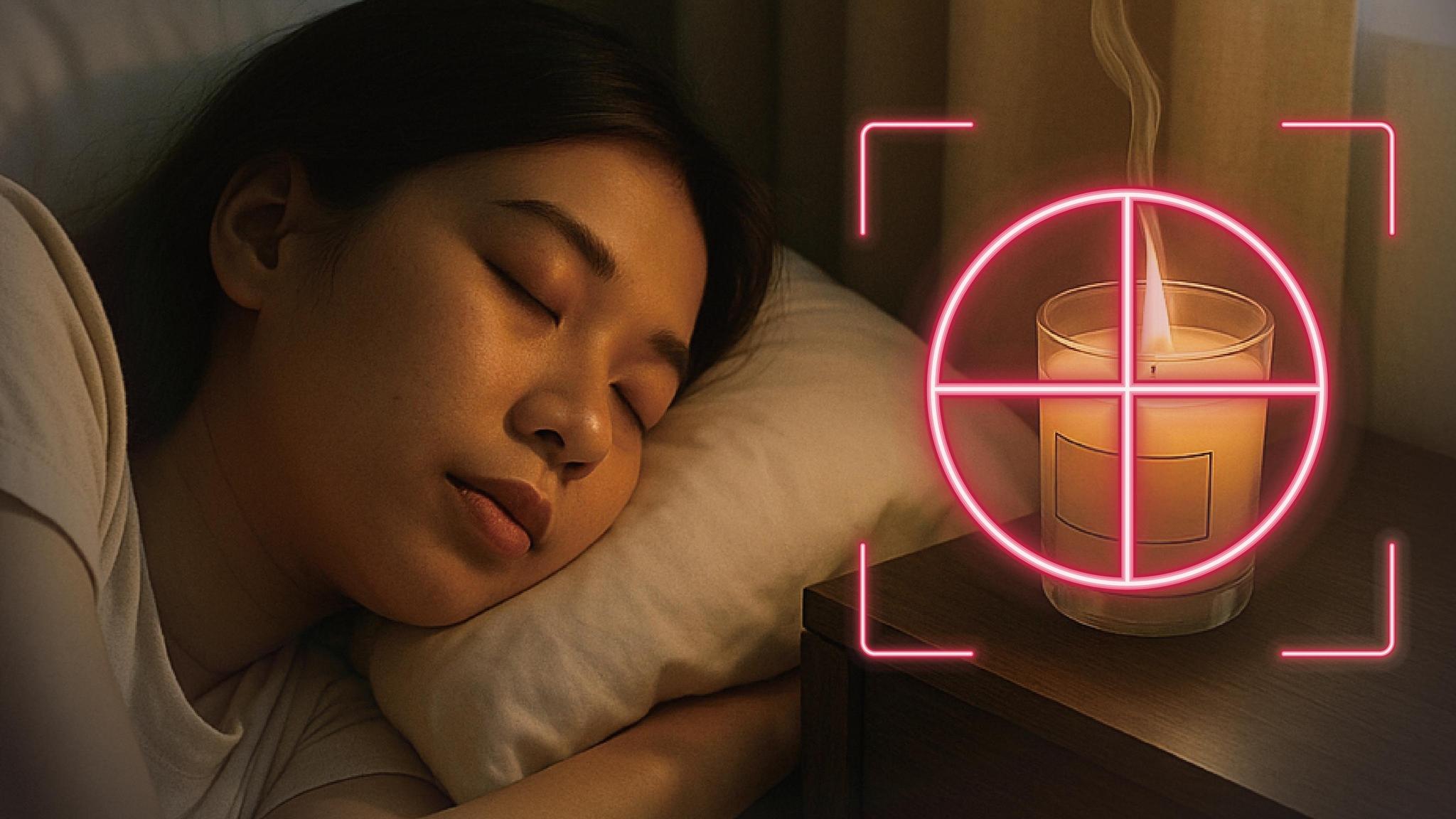 家居防火你要知，消防處籲小心使用蠟燭及香薰油。(香港消防處)