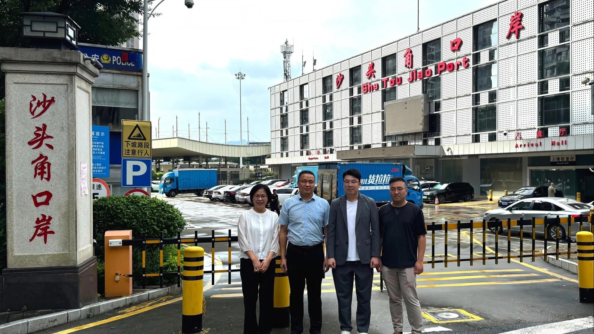 沙頭角口岸8月1日起拆卸重建，劉國勳預料採用合作查驗一次放行通關