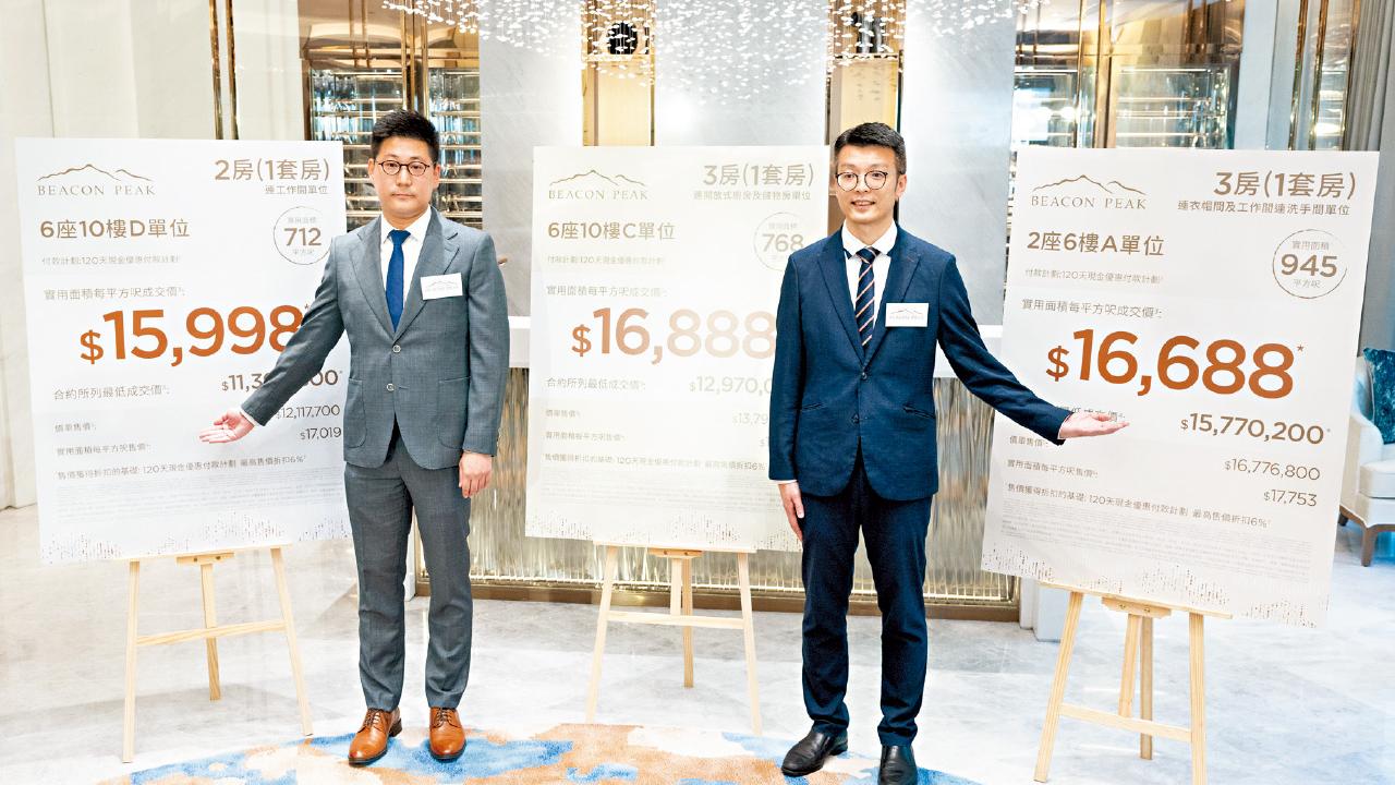 BEACON PEAK 首推67伙 低市價20% 入場呎價不足1.6萬