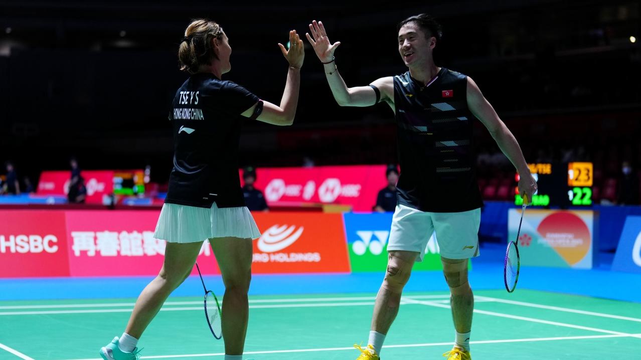 羽毛球丨鄧俊文/謝影雪闖日本賽混雙8強 伍家朗決勝局連失7分負石宇奇