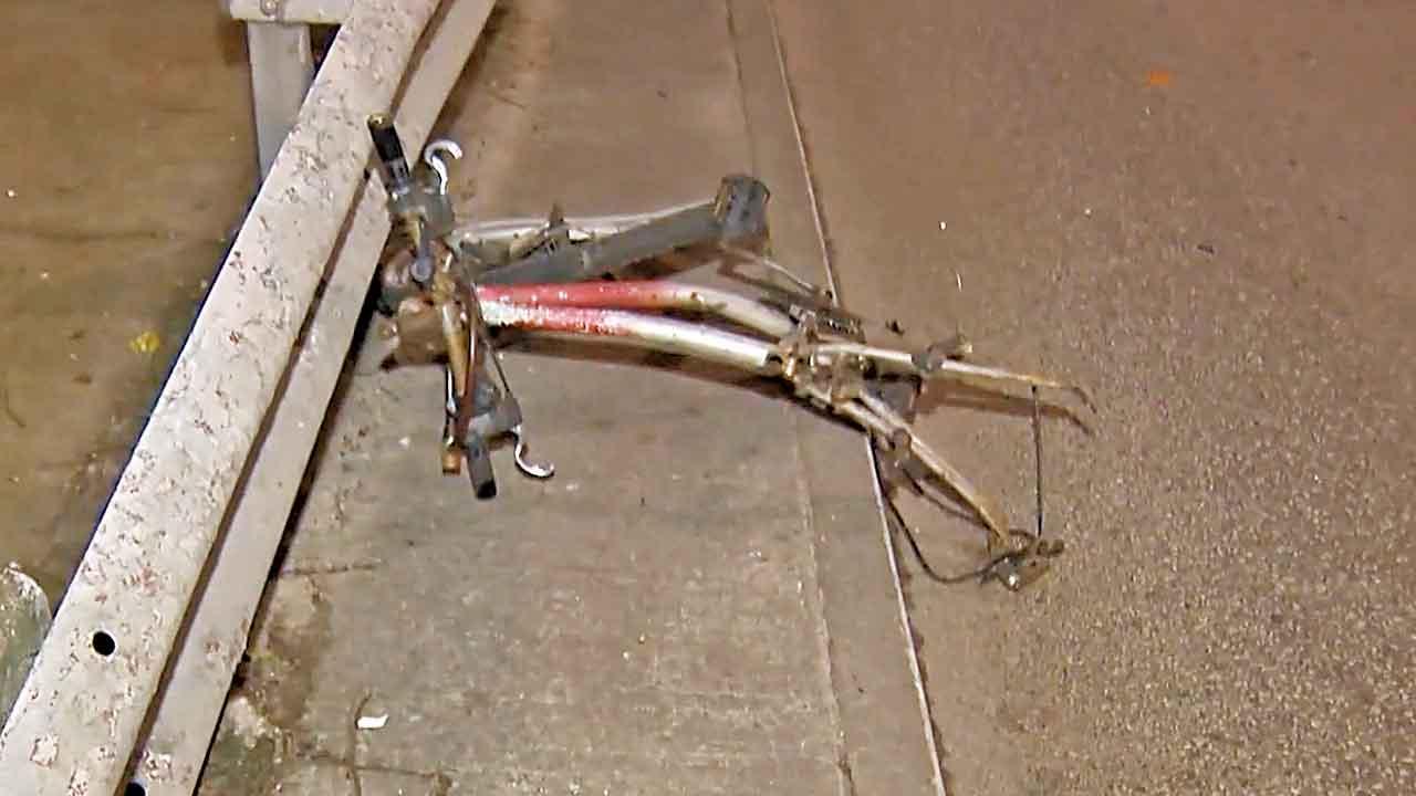 元朗私家車撞單車 七旬翁斃命 警拘車主夫婦 涉意外後無停車及報案