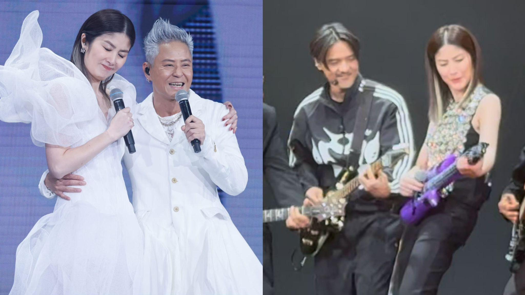 陳慧琳演唱會｜蔡一傑腦部手術切除腫瘤初登舞台 馮德倫任嘉賓彈《紀念日》