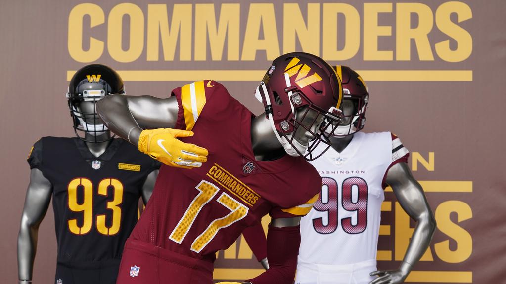 美式足球球隊華盛頓指揮官。(美聯社)