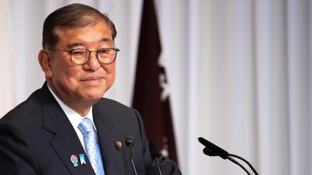 日本首相石破茂。(美聯社)