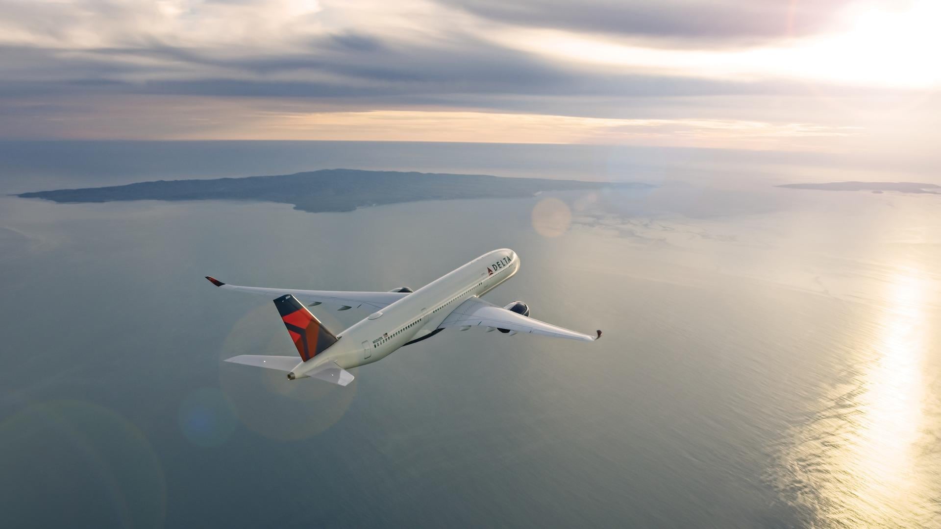 達美航空。（達美航空FB資料圖片，非涉事飛機）