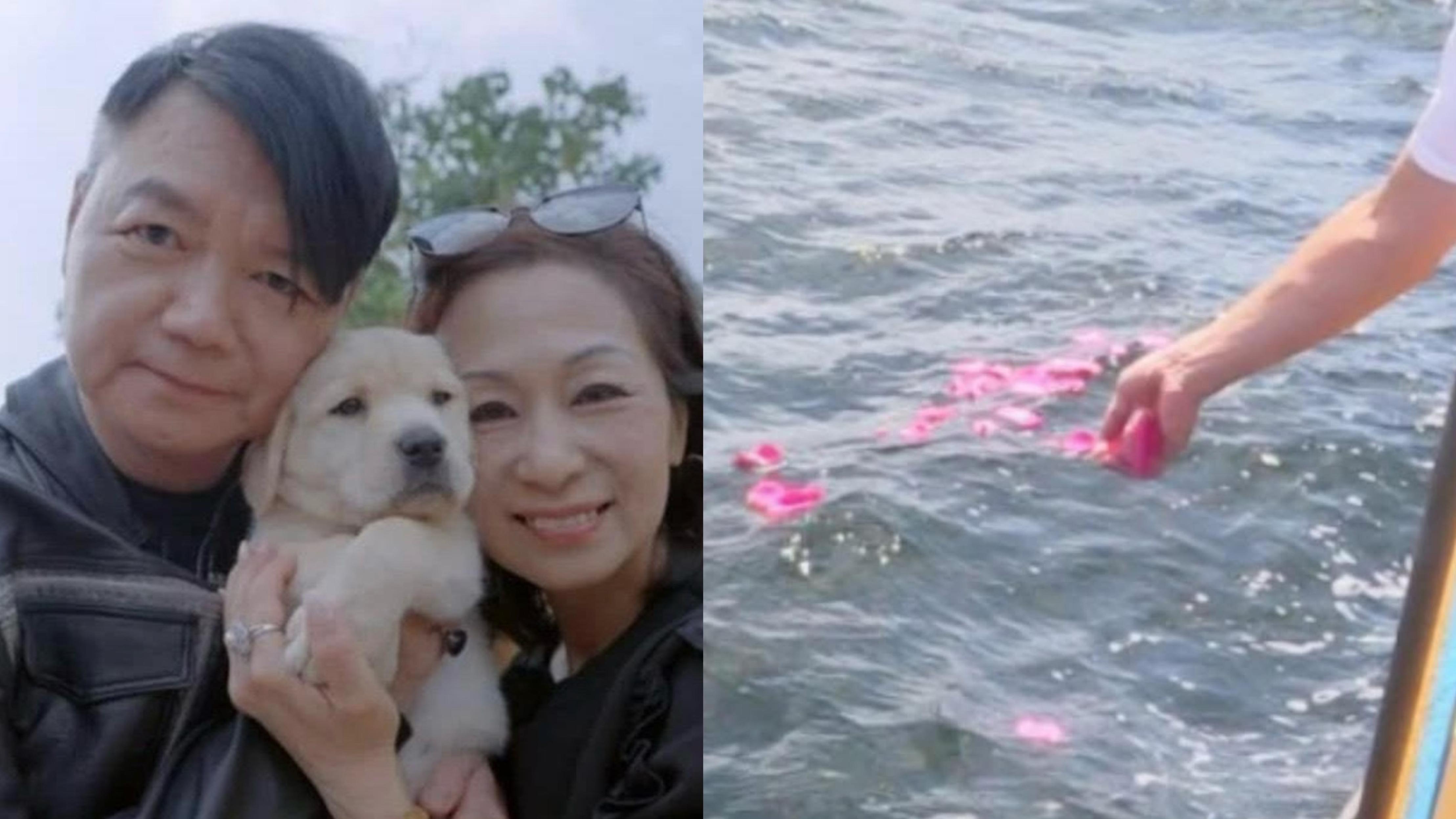 艾威將亡妻骨灰撤入大海 叫大家見面扮若無其事不用安慰