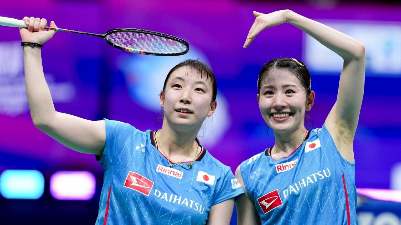 志田千陽告別十年拍檔松山奈未 日本「羽毛球女神」世錦賽後伙東野有紗
