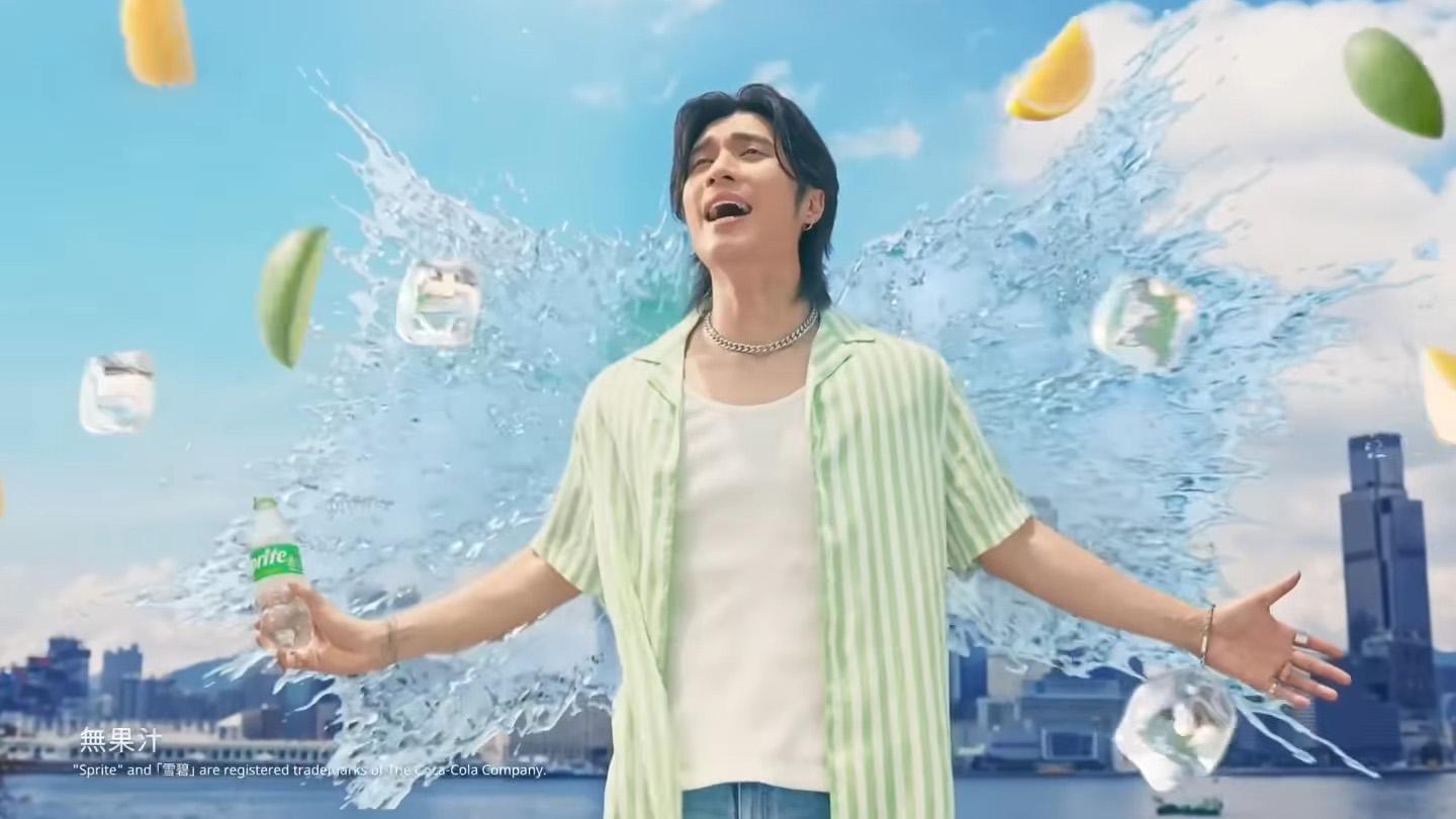 YT拍汽水廣告一人分飾多角 10月與韓國巨星同台演出