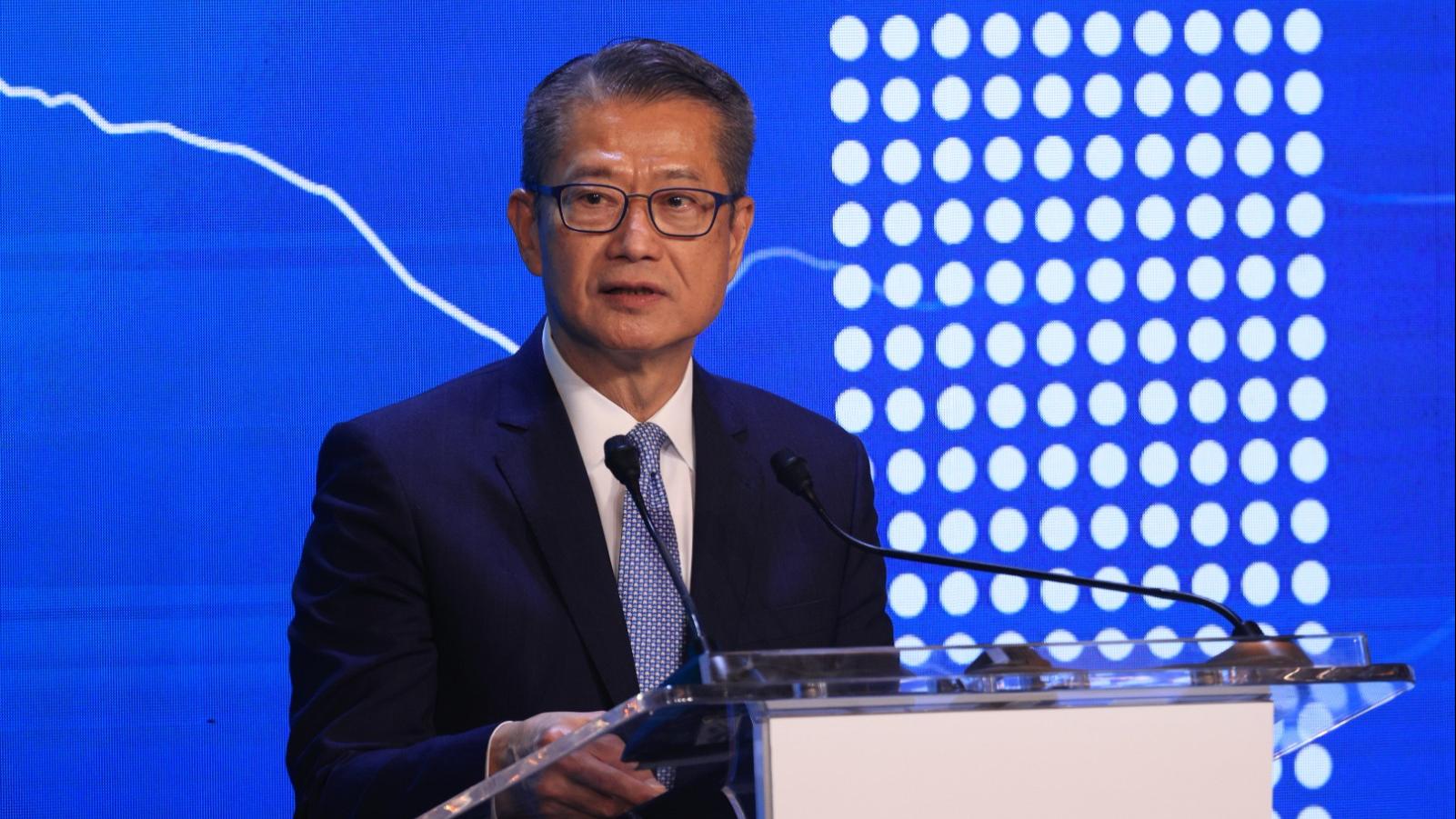 陳茂波料本港第二季GDP再錄增長 零售餐飲業壓力仍然較大