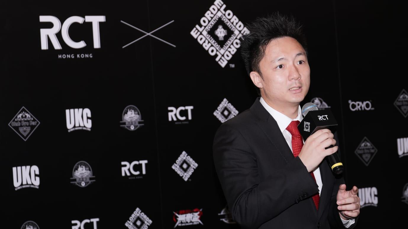 鍾培生為拳賽出心出力 贊助曹星如兼宣布搵四海打Black Joe