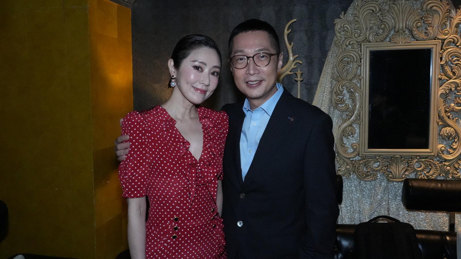 張玉珊撐馬浚偉罕有露面 自爆珍貴戰衣達七位數