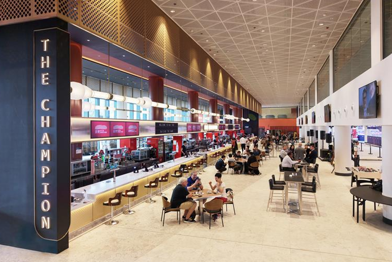 啟德體育園運動酒吧The Champion開業。(啟德體育園提供)