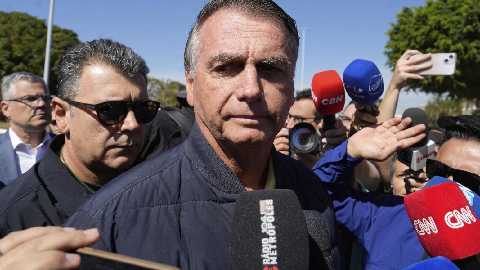 巴西前總統博爾索納羅。（圖／美聯社）