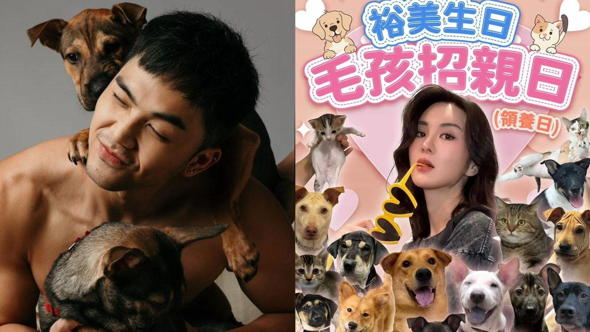 伍富橋與裕美義工團體合作呼籲領養動物 自家健身房出力贊助