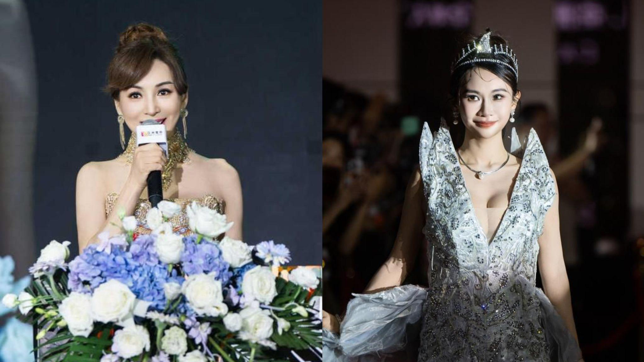 練樂儀現身亞洲小姐競選典禮獻唱 向師姐羅霖取玉女心經