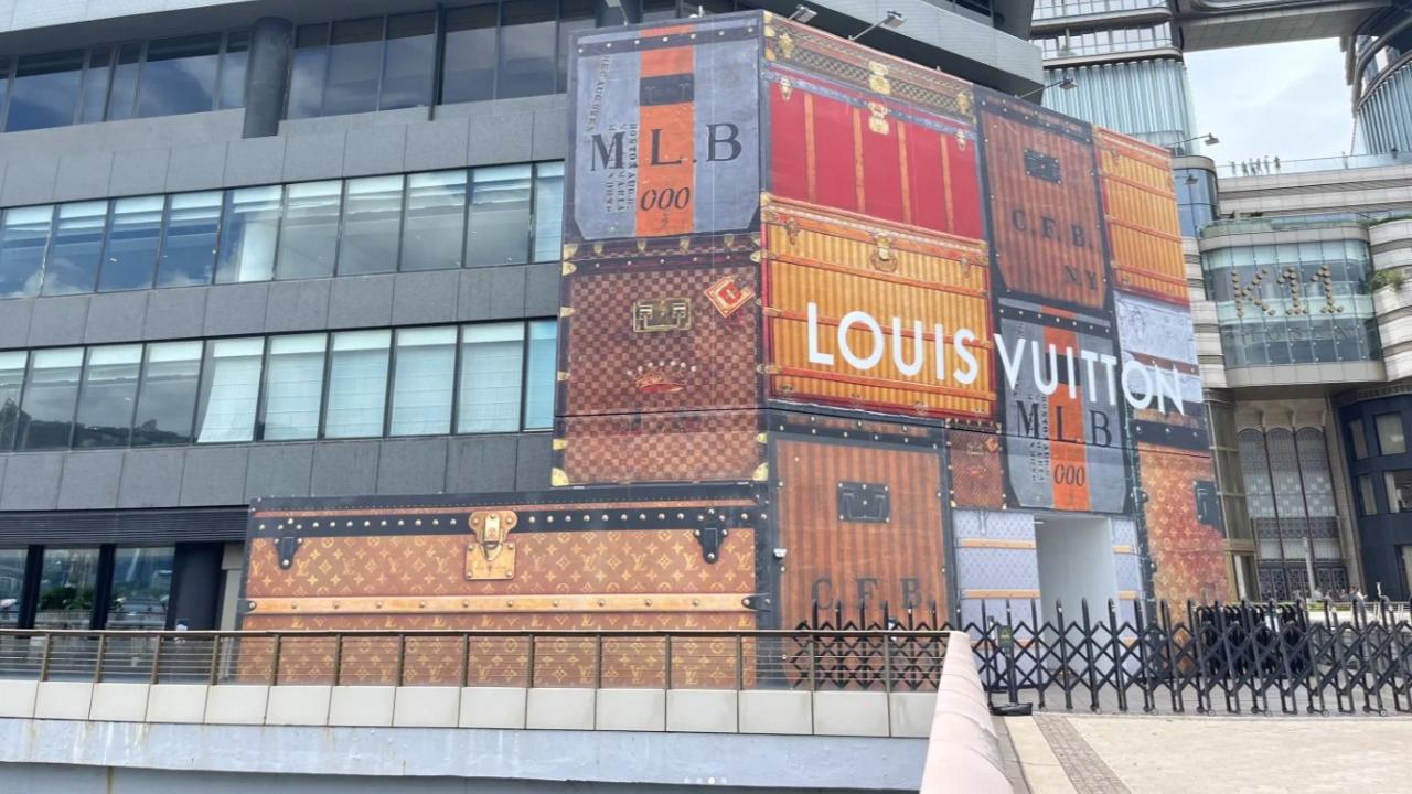 網上熱話｜LV亞洲最大旗艦店將進駐K11 MUSEA　超大規模圍板曝光震撼網民