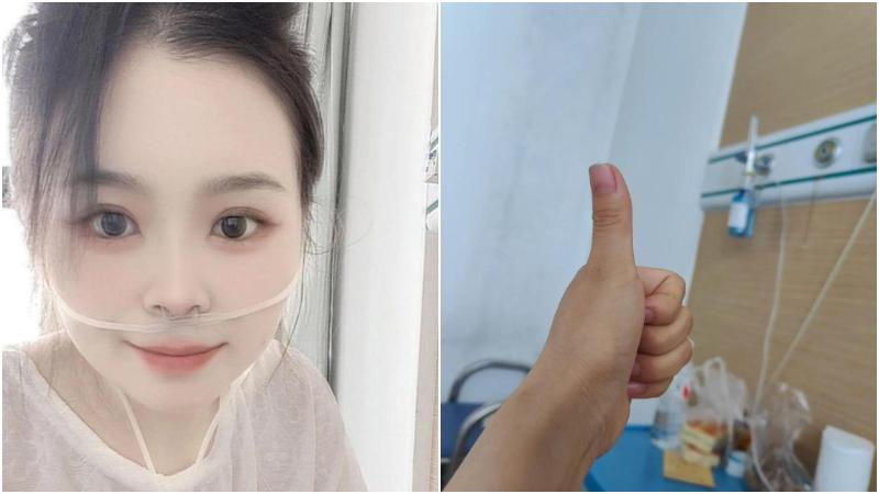 25歲網紅茱茱近日因癌症過世。（圖／翻攝網易）