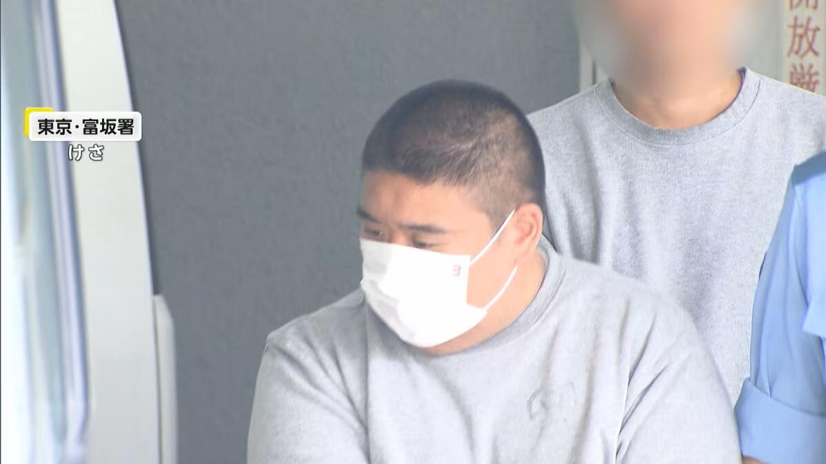 涉冒充失主領取失物的福地健至。(FNN新聞)