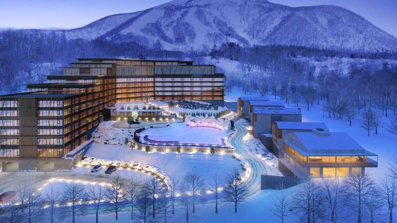 原為港資興建的北海道二世古酒店。(網上圖片)