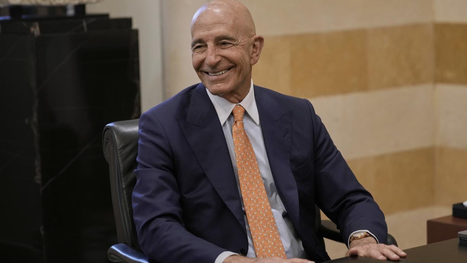 美國敘利亞特使巴拉克。（圖／美聯社）