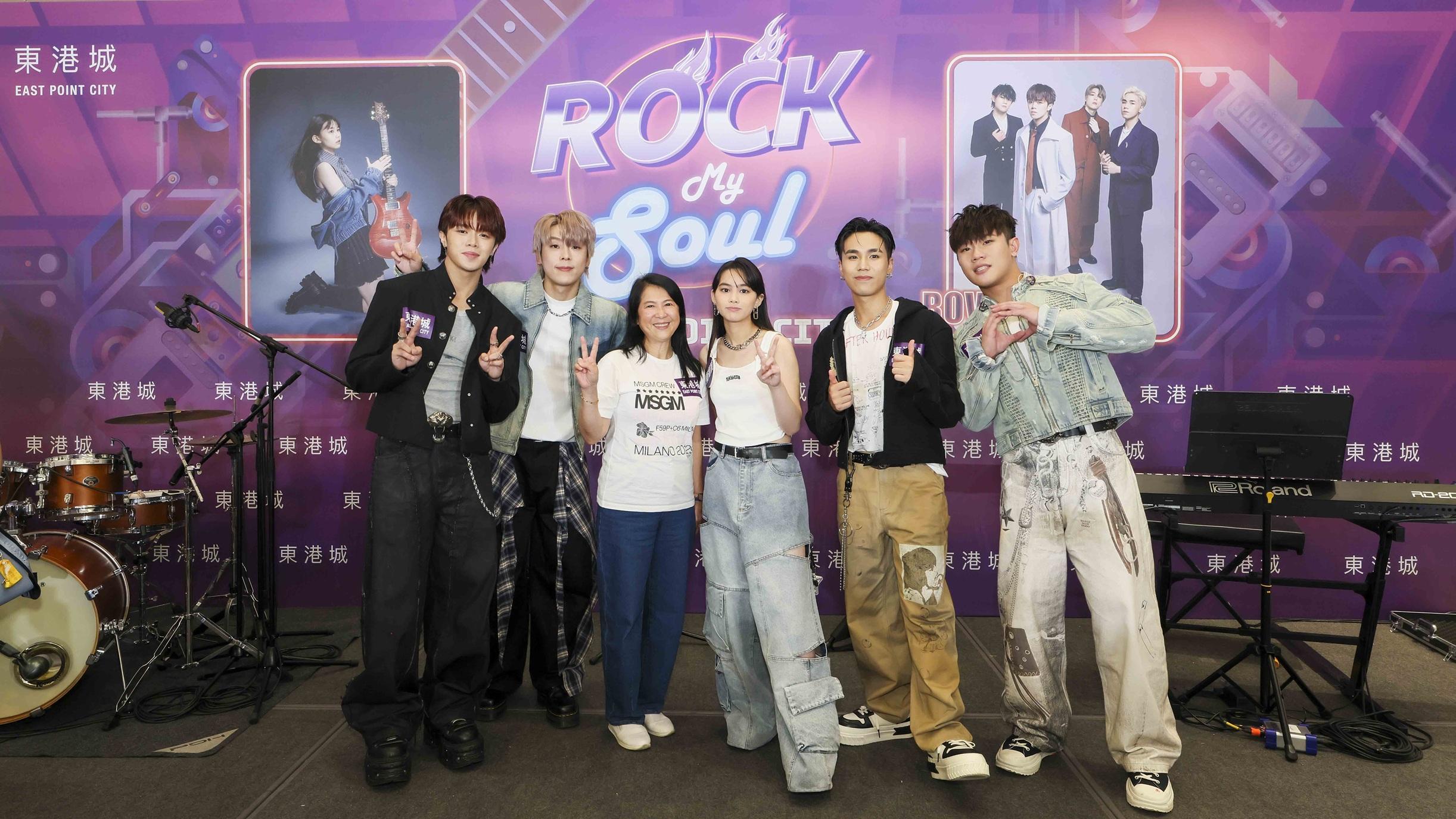 活動結束時，Dale、ROVER更與新鴻基地產(銷售及租賃)代理有限公司董事鍾秀蓮小姐合照留念。