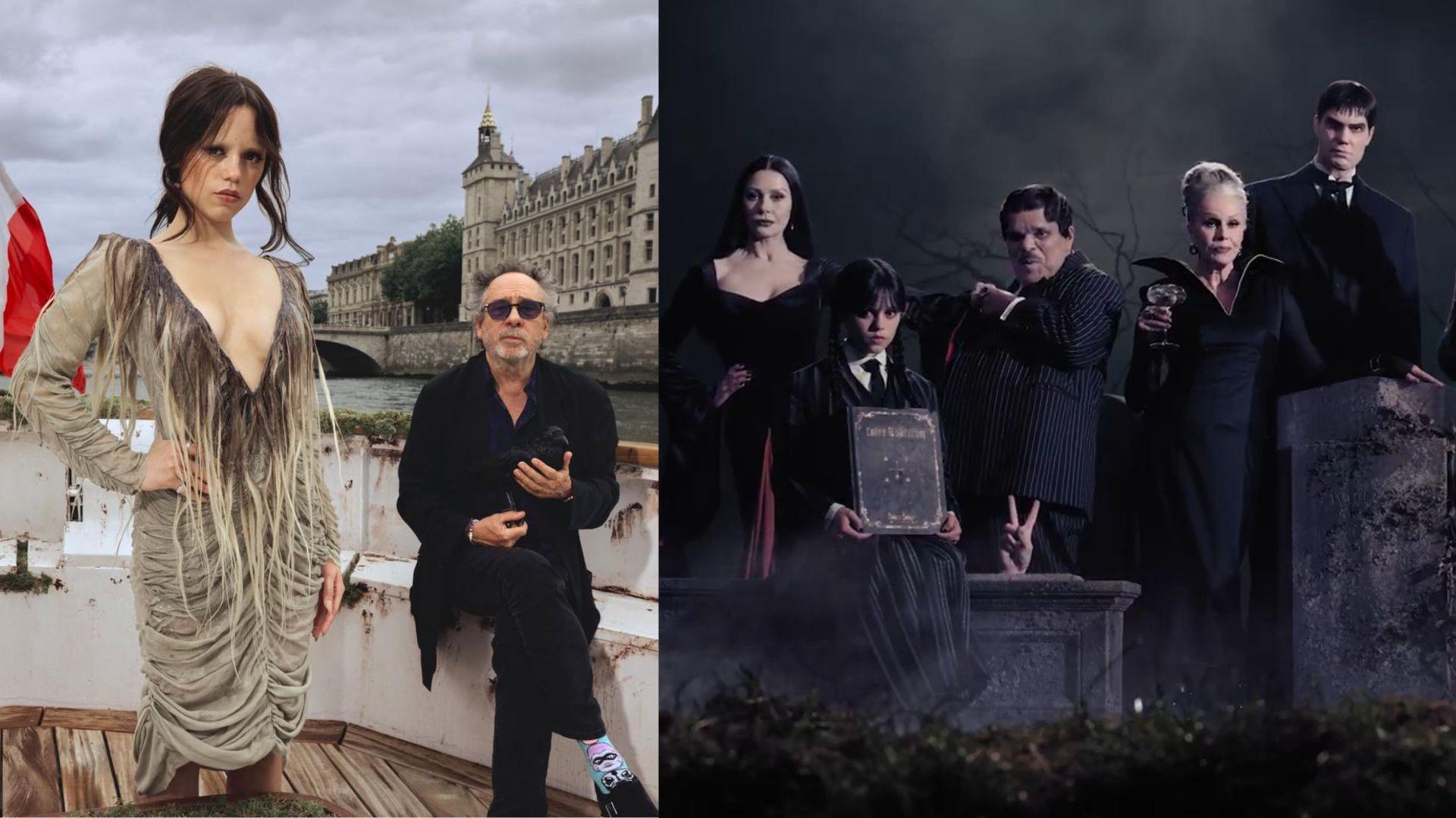 Wednesday全港獨家訪問｜嘉芙蓮薛達鍾斯拉隊造勢 Jenna斟演《星期三》曾擔心添布頓改變主意