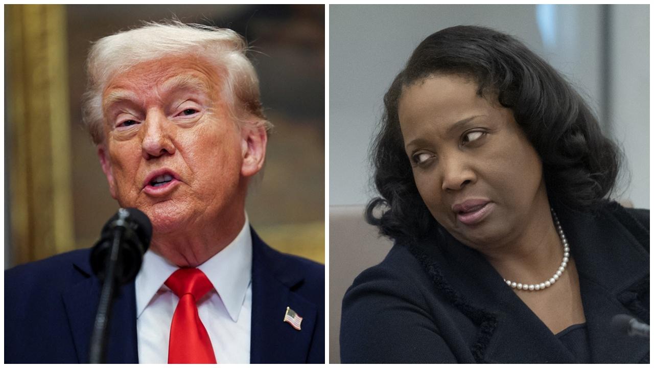 美聯儲局理事庫克入稟控特朗普非法解僱，周五聆訊。(AP)