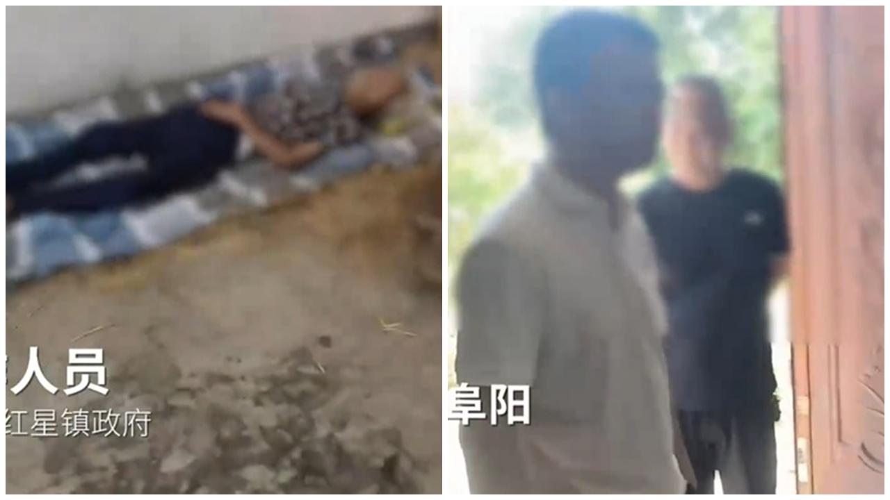 安徽老婦彌留，鎮政府被指上門「要求火化」，家屬怒轟「人未死」。(微博)