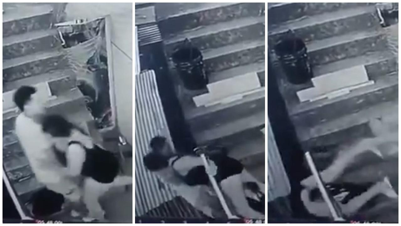 女子衝去擁抱停唔切，攬男友雙雙墮樓1死1傷。(X)