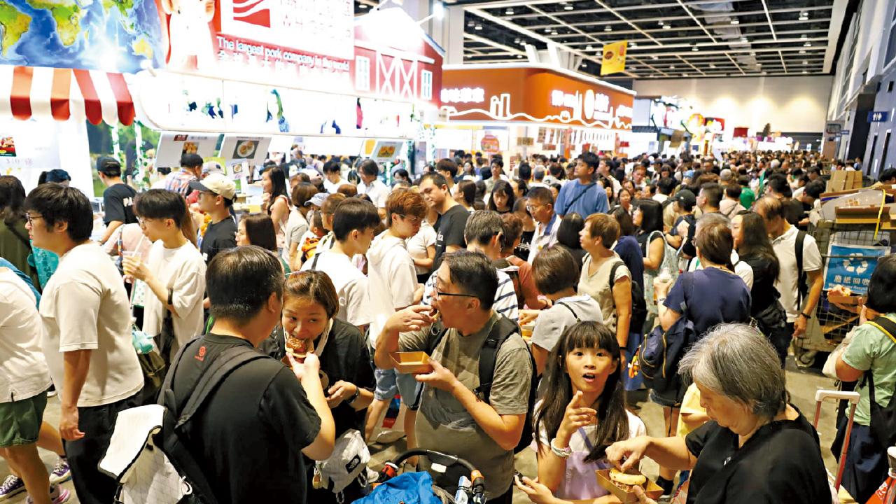 美食博覽今煞科 薄利多銷反擊「消費降級」 展商：人流暢旺銷情佳