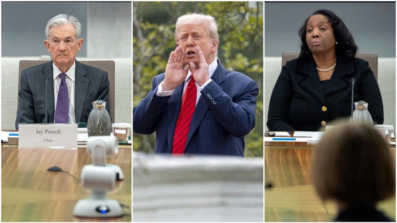 特朗普｜庫克｜鮑威爾