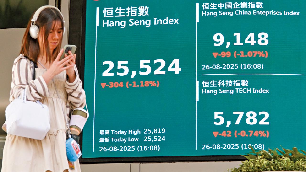 港股年底上望27000