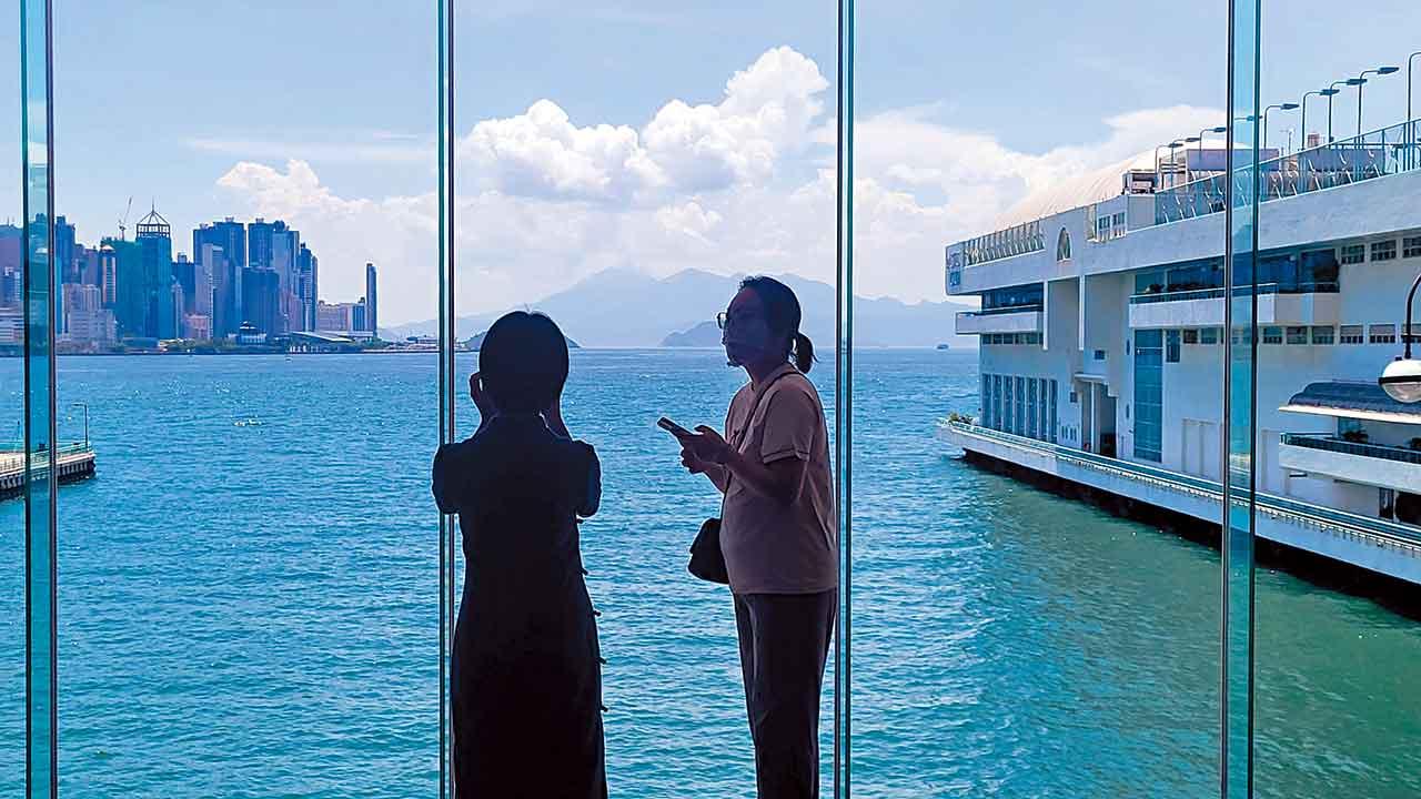 楊柳急行掠港  今迎狂風大驟雨雷暴