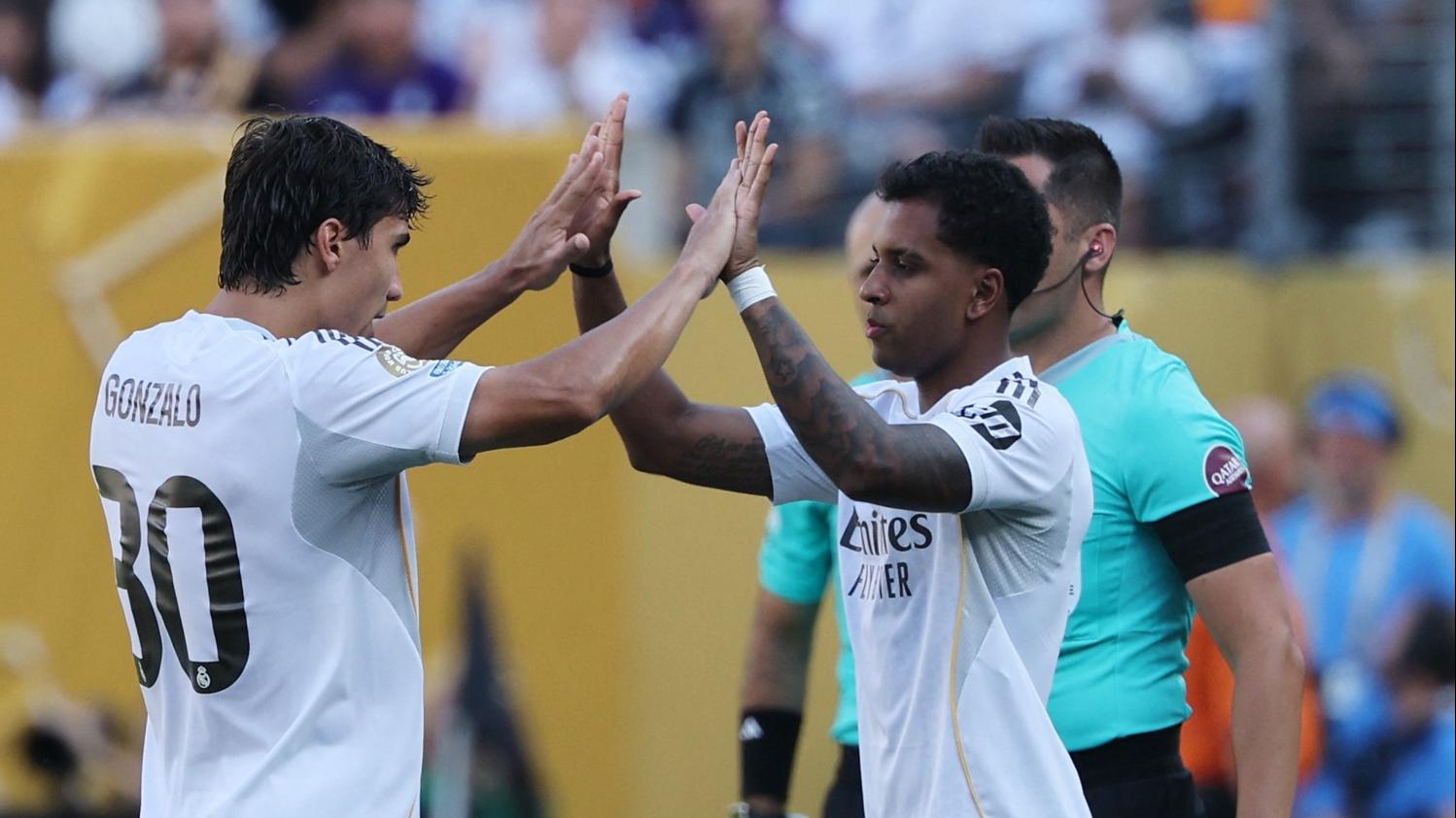 皇家馬德里的洛迪高高斯。(路透社)