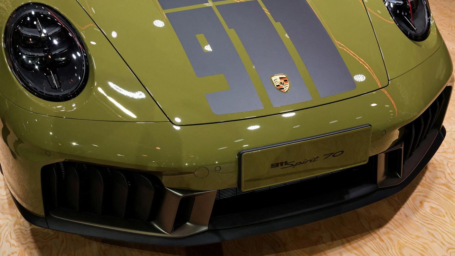 保時捷911跑車。(路透社)